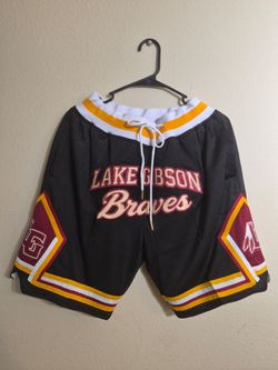 Lake Gibson Braves Custom Basketball Shorts