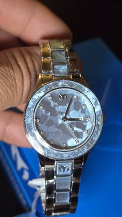 TechnoMarine Sea Seafoam Glow Women's Watch - 33mm, Steel (TM-725054)