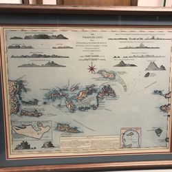 Virgin Island Framed Print