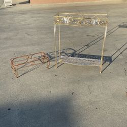 Plant Holders.  metal