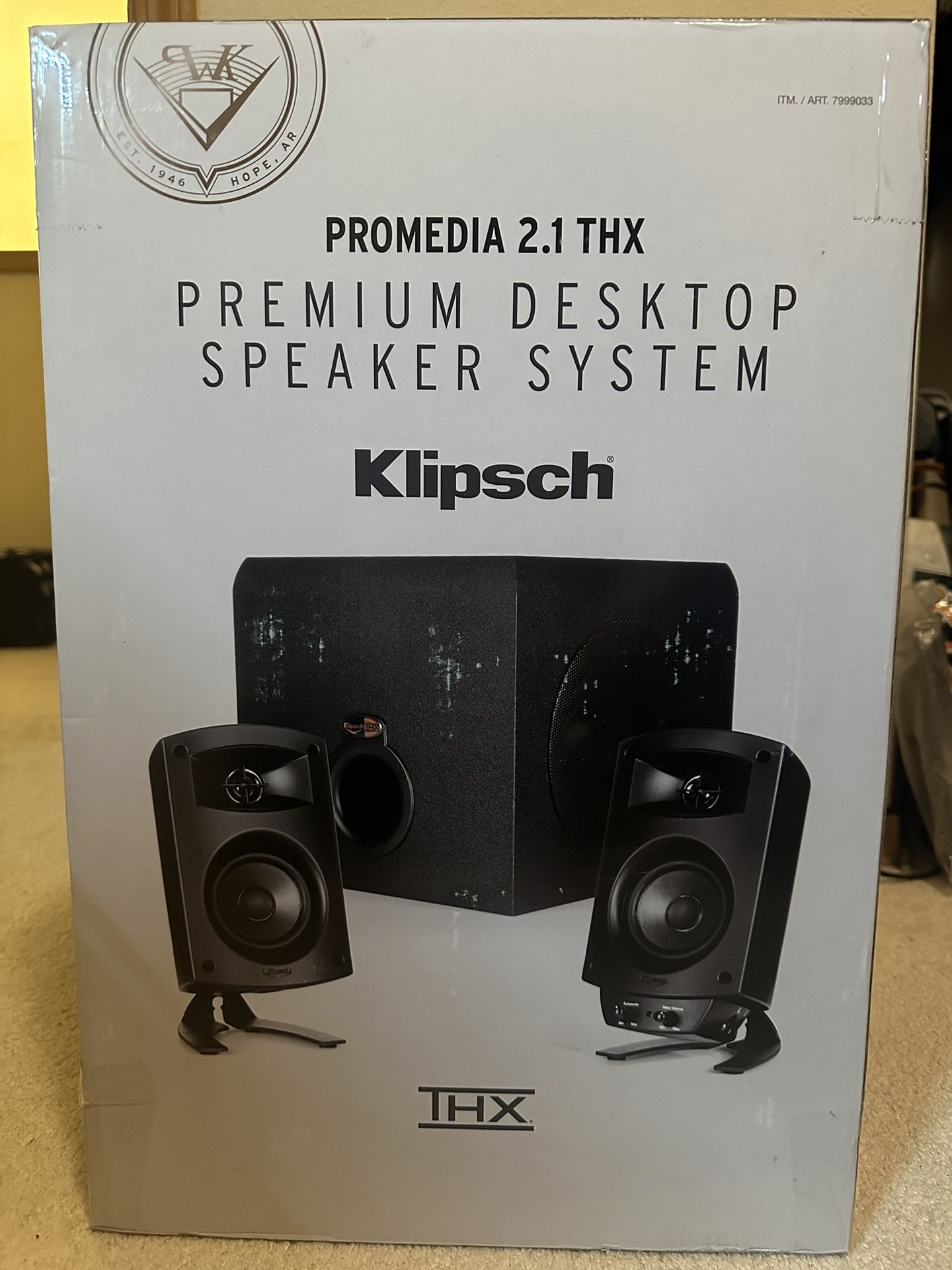 Klipsch Promedia 2.1 THX Speaker System