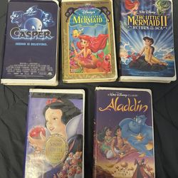 Disney VHS Tapes