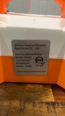 Electric balloon pump