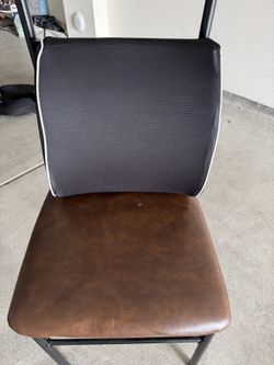 Lumbar Support Back Cushion for Car Seat / Office Chair - Contoured, Mesh Cover - $10