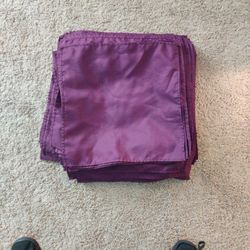 110 Plum Soft Cloth Wedding Napkins