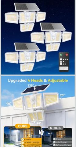 Solar lights- ($45)