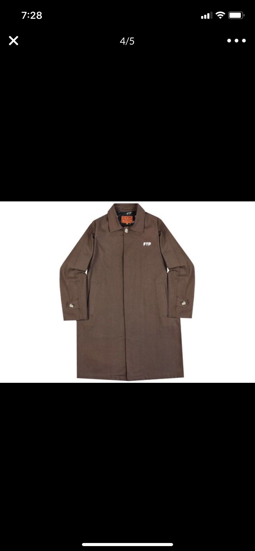 Ftp trench cheap coat