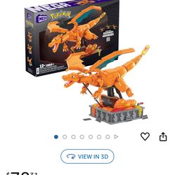 Charzard Mega Building Blocks