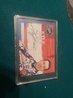 Press Pass Autograph 2005 Kyle Busch