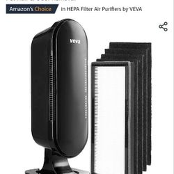 Veva Air Purifier With Hepa And Carbon Filters