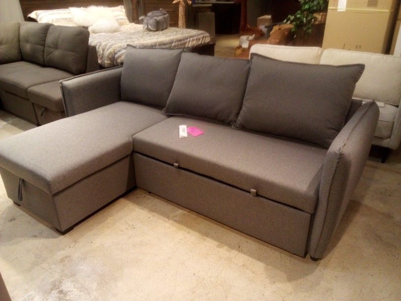 Tony Pull-out Loveseat and storage chaise