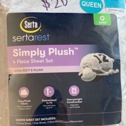 Serta Queen Size Bed Sheets 
