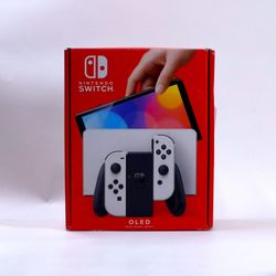 Nintendo Switch OLED Console Gaming System HEG-001 Arctic White