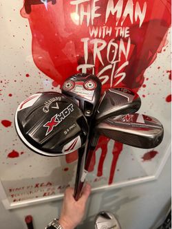 Callaway Driver + Woods & Hybrid Set / Reg Flex / 4 clubs