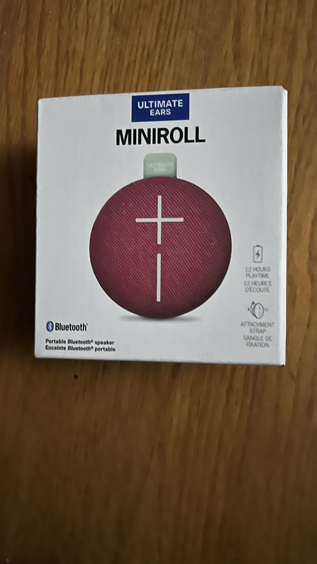 UE MINIROLL Bluetooth Speaker $50 Brand New