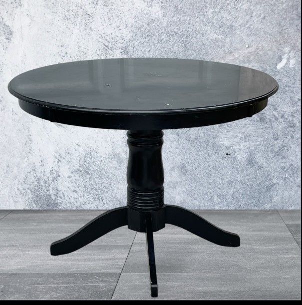 Black Wooden Table