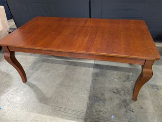Pottery Barn Broxext Mahogany Stained Wood Extension Dining Table