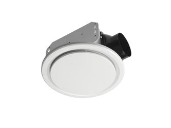 NEW! HOMEWERKS 80 CFM Sones Round Bathroom Ventilation Exhaust Fan in White