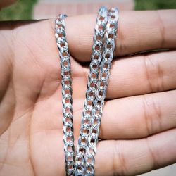 Sterling Silver 925 Cuban Chain