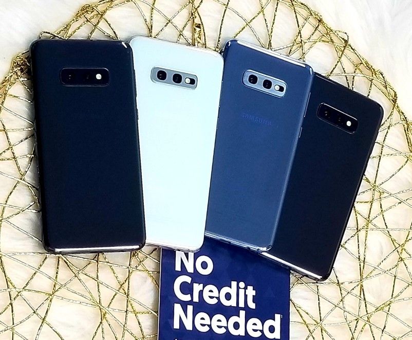 Samsung Galaxy S10e 128gb Unlocked, FREE Smartwach/ Headphones. Pay $1 Today Rest in payments. NO CREDIT NEEDED FINANCING