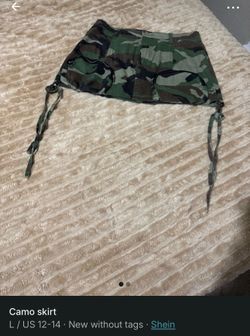 Camo skirt