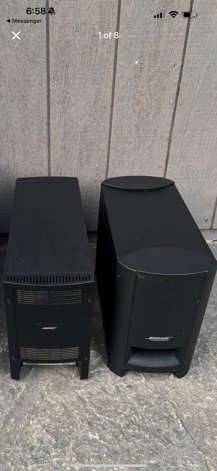 Bose subwoofers