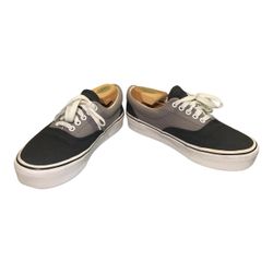 Vans Two-Toned Black/Gray Classic Skate Era Men's Size 7.5 Low Top Sneakers