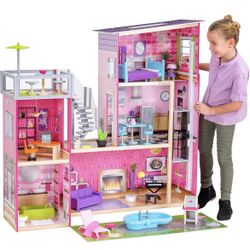 KidKraft Uptown Wooden Modern Dollhouse