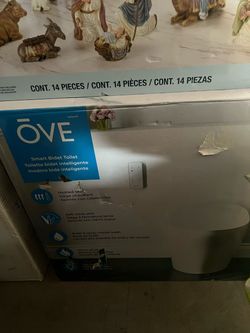 OVE Decors Awake Tankless Smart Bidet Toilet with Remote Control