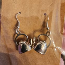 Tea Kettle Earrings 