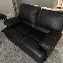 Set Of Leather Sofas