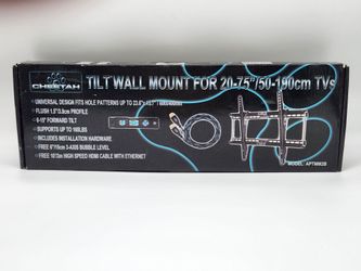 Cheetah APTMM2B Tilt 20" to 75" TV Wall Mount