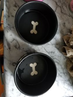 Dog bowls
