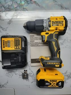 DeWalt XR 20V MAX Brushless Cordless Hammer Drill Kit. $150