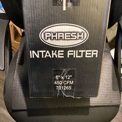 Phresh Filter 6” X 12” 450 CFM Brand New Never Opened