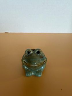 Cute Ceramic Frog Candle Holder