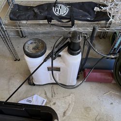 Back pack sprayer