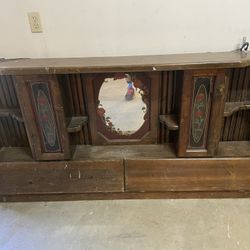 Vintage Bar Shelf 