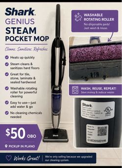 Shark Genius Steam Pocket Mop S5003