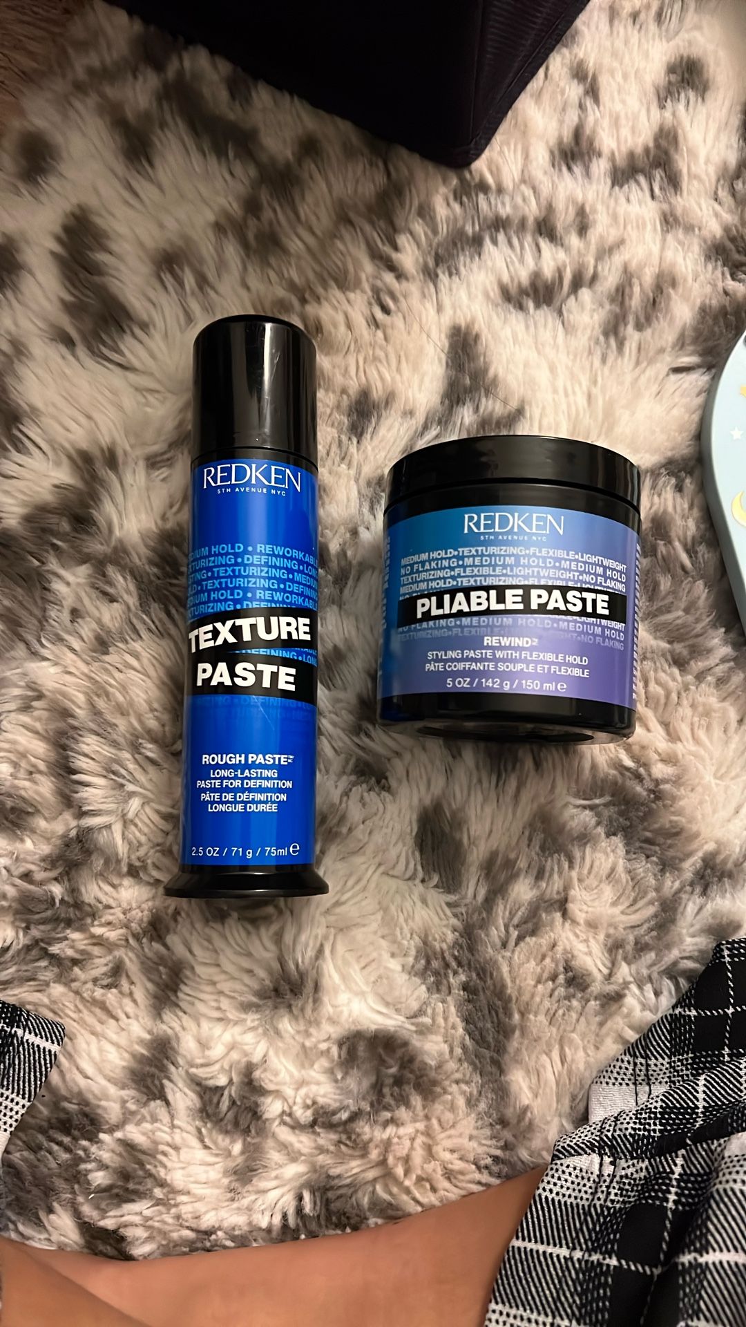 Texture Paste And pliable paste redken