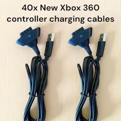 40x Xbox 360 Controller Charging Cables 