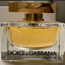 Dolce & Gabbana “The One” – Authentic Designer Perfume – 2.5oz Nearly Full! 💎 $35 DEAL 