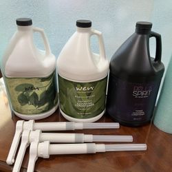 OFFERED ONCE  A YEAR Brand New Unopened : Chaz Dean Wen Gallons 3 Different Flavors (Listed Below)