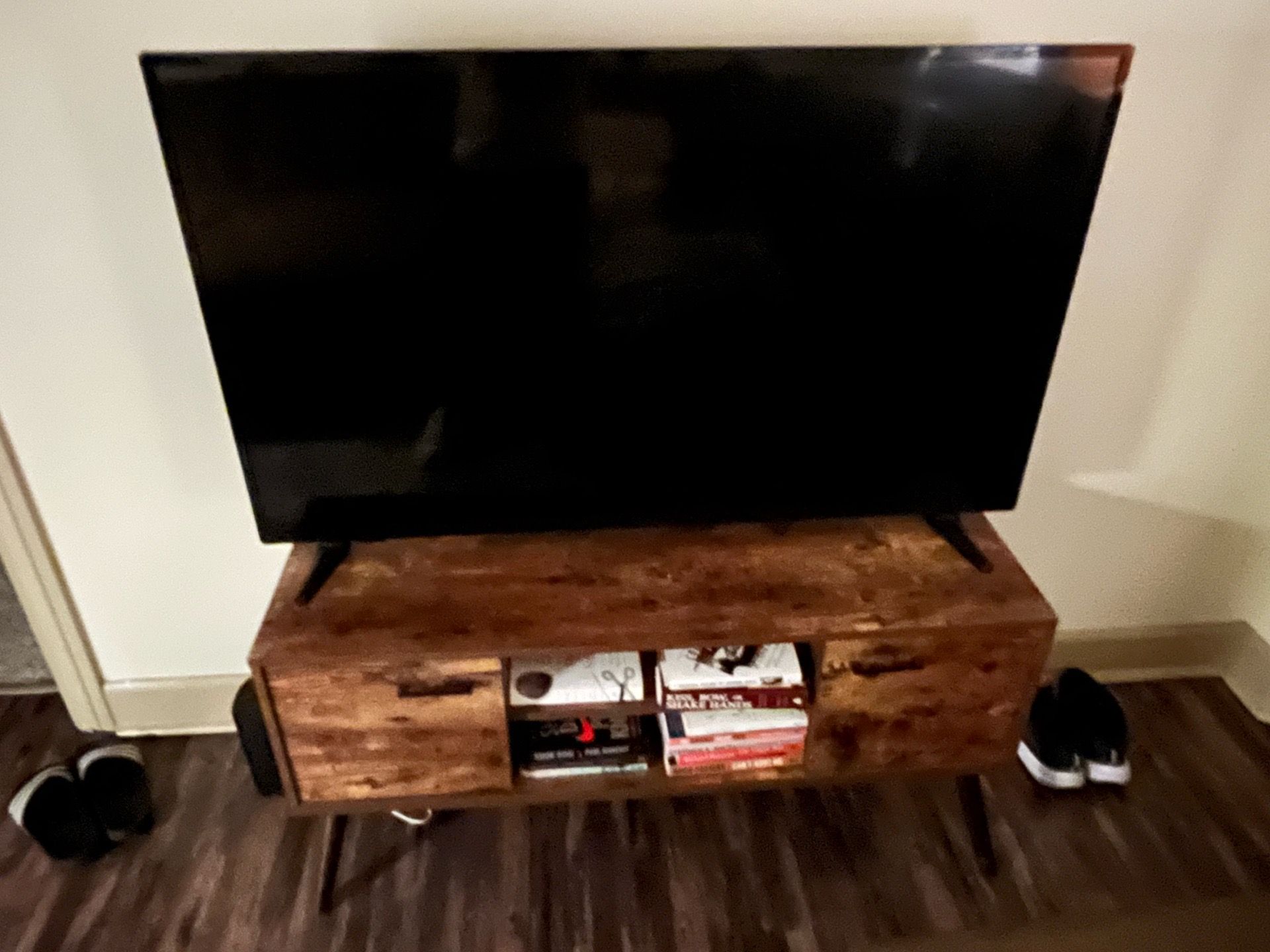 55 inch TV and TV Stand