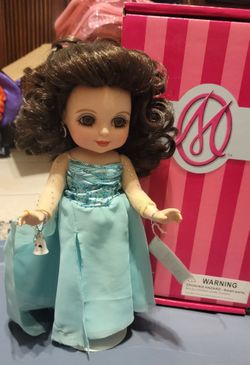 Marie Osmond Fine Collectible Dancing with the Stars Doll in Teal Gown