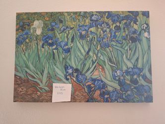 Van Gogh Irises Canvas Wall Art Print. Direct Art and Sizes. Some Framed.