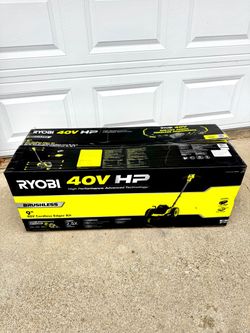 New 40V HP Brushless 9 in. Cordless Edger with 4.0 Ah Battery and Charger tool              Tags  Weedeater lawn care mower, tool electric battery