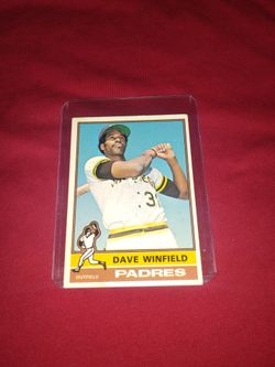 Vintage Old 1976 Dave Winfield Baseball Card - Topps #160