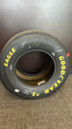 Richard childress autographed tire