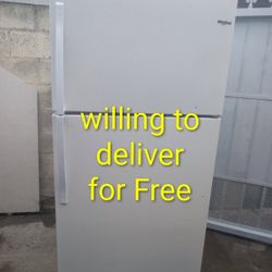 (Whirlpool Full-Size  Refrigerator 21 Cuft